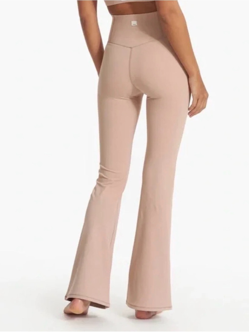 Vuori Studio Flare Performance Leggings Flare Size S - Coconut Color